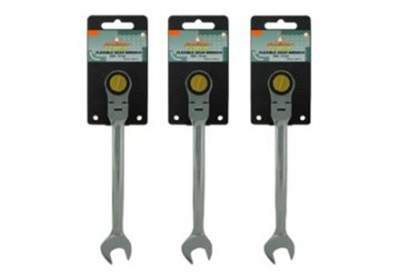 Ráčnový očkoplochý klíč s kloubem 12 mm - JONNESWAY W66112