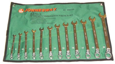 Sada ofsetových kľúčov, 8 - 22 mm, 12 ks - JONNESWAY W69112S
