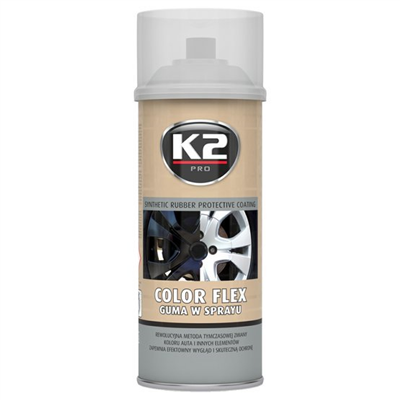 COLOR FLEX 400 ml ČIRÁ - ochranný nátěr ze syntetického kaučuku