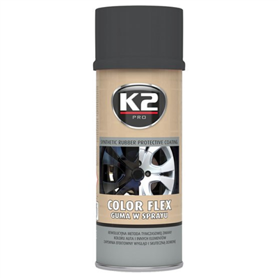 COLOR FLEX 400 ml ČERNÁ MATNÁ - ochranný nátěr ze syntetického kaučuku