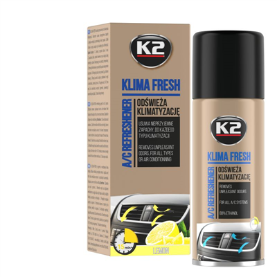 KLIMA FRESH 150 ml - osvěžuje vzduch interiéru vozu - citrón