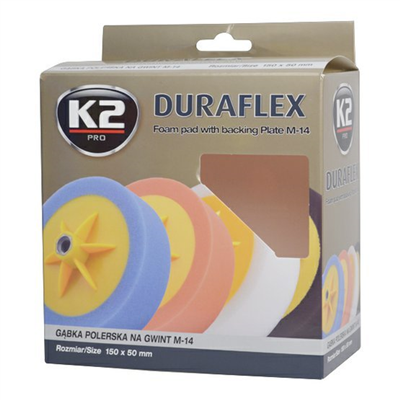 DURAFLEX LEŠTÍCÍ HOUBA S ÚCHYTNÝM TALÍŘEM 150 x 50 mm ORANŽOVÁ