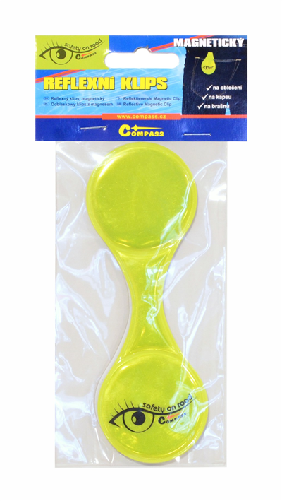 01563 Klips magnetický reflexní S.O.R.