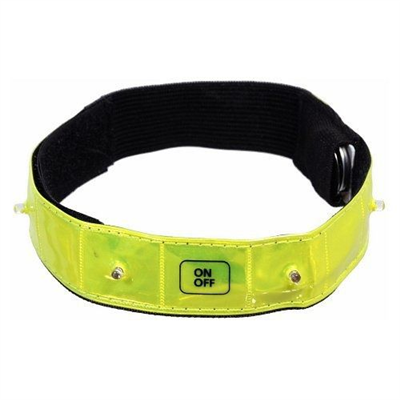 01587 Pásek reflexní svítící 4LED
