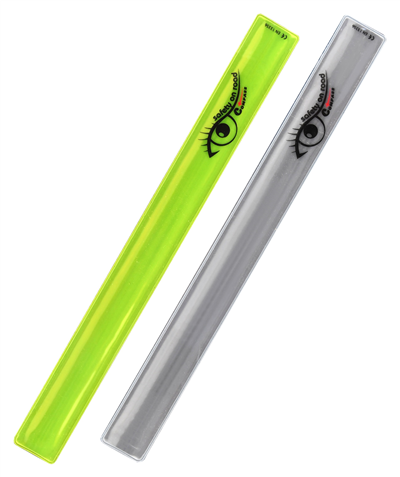 01710 Pásek reflexní ROLLER 2ks žlutý + stříbrný