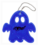 Compass 01729 01729 Přívěšek reflexní GHOST - modrý