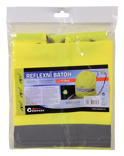 01746 Batoh reflexní S.O.R. žlutý