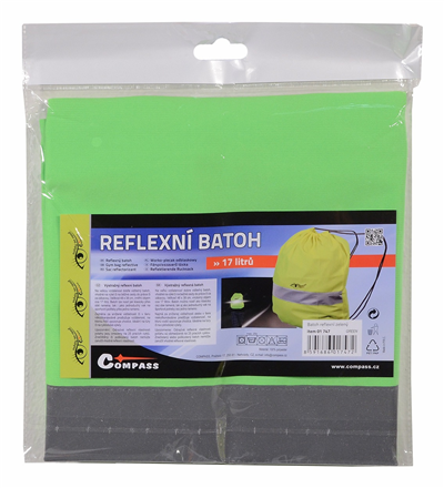 01747 Batoh reflexní S.O.R. zelený