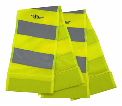 01762 Reflexní pás s magnety žlutý 2ks
