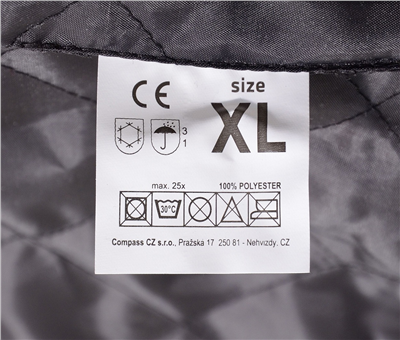 01771 Bunda s kapucí reflexní SAFETY XL