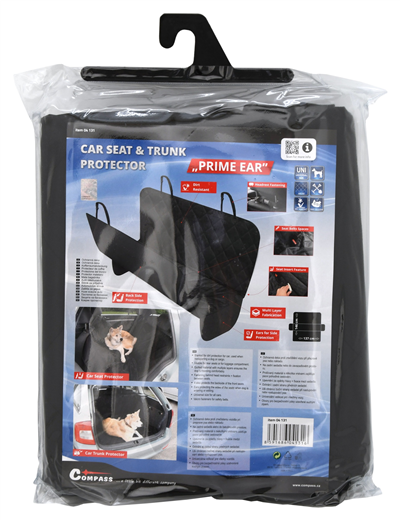 04131 Deka ochranná do auta pro psa PRIME EAR 137x146cm