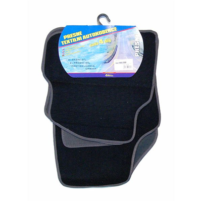 04316 Koberce textilní  4ks FABIA I.