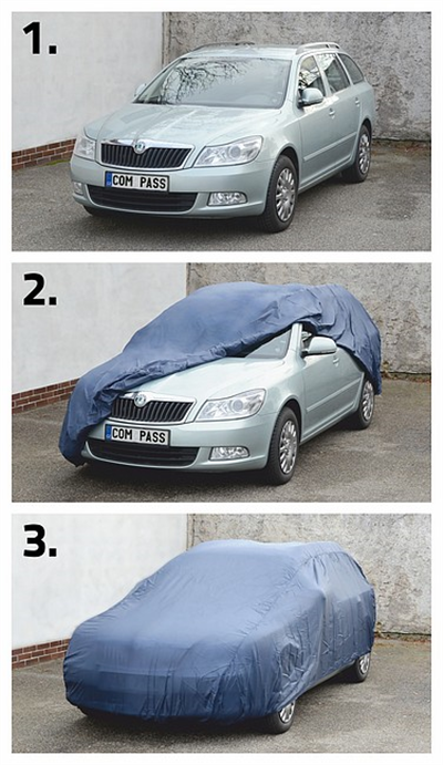 05970 Ochranná plachta FULL   SUV-VAN 515x195x142cm NYLON