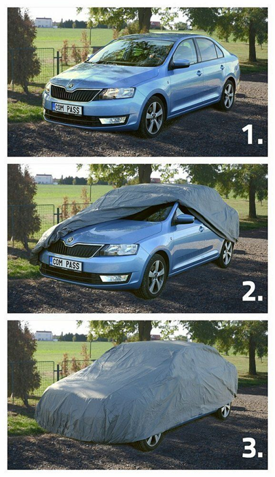 05988 Ochranná plachta FULL  KOMBI 485x180x116cm 100% WATERPROOF