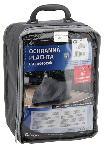 05992 Ochranná plachta na motocykl XXL 100% WATERPROOF