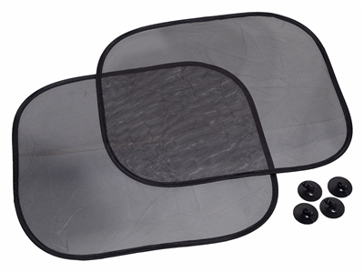 06101 Clona sluneční na boční okno černá 2 přísavky