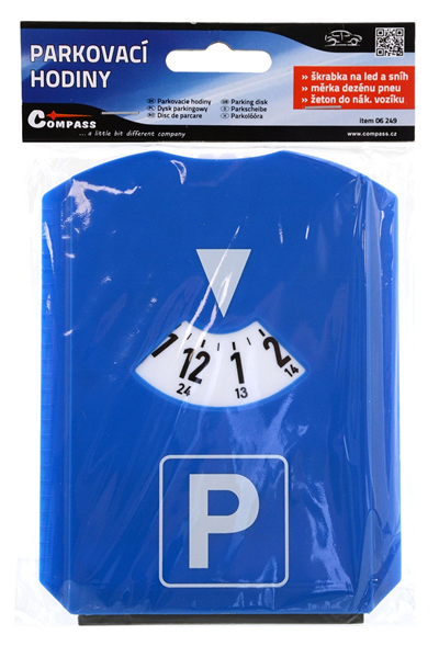 06249 Parkovací hodiny s měřičem dezénu