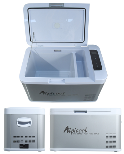 07081 Chladící box SILVER FROST kompresor 25l 230/24/12V -20°C