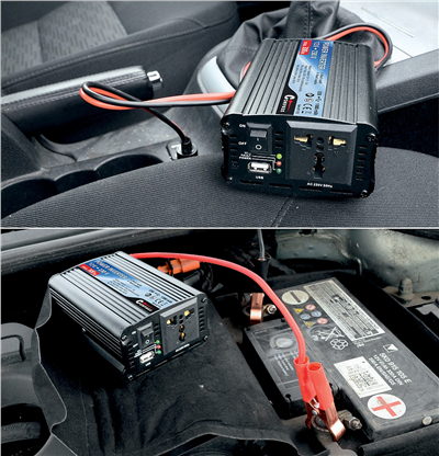 07112 Trafo 12/230V 300W + USB