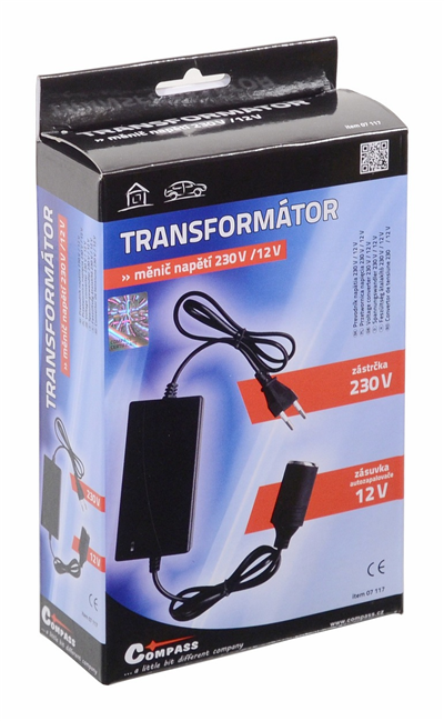 07117 Trafo 230/12V  5Amp