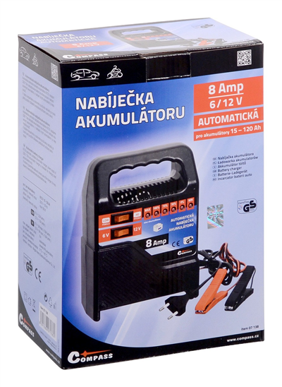 07138 Nabíjačka batérií 8Amp 6/12V