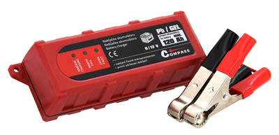 07142 Mikroprocesorová nabíjačka 1Amp 6/12V PB/GEL max. 120Ah
