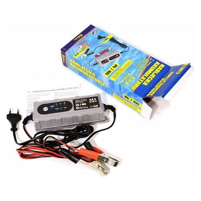 07145 Mikroprocesorová nabíjačka 4Amp 6/12V PB/GEL max. 120Ah