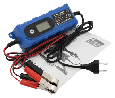 07146 Mikroprocesorová nabíjačka 3,8Amp 6/12V PB/GEL LCD displej
