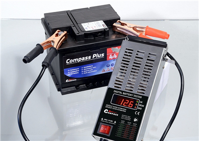 07172 Tester autobaterie zátěžový LED