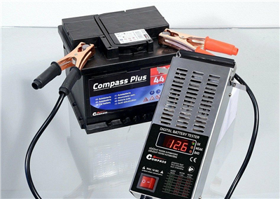 07172 Tester autobaterie zátěžový LED
