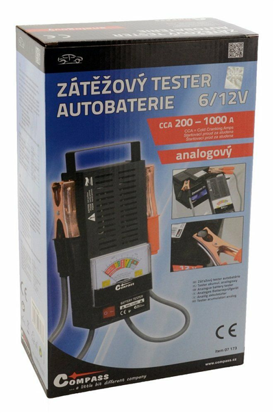 07173 Záťažový tester autobatérie ANALÓG