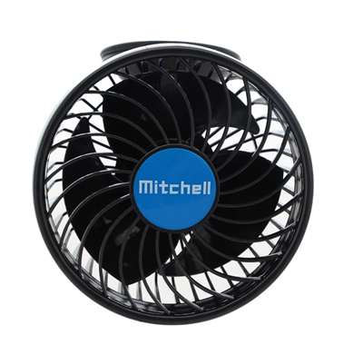 07216 Ventilátor MITCHELL 115mm 12V na přísavku