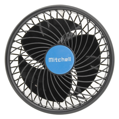 07218 Ventilátor MITCHELL 150mm 12V na přísavku