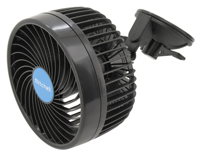 07218 Ventilátor MITCHELL 150mm 12V na přísavku