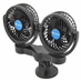07222 Ventilátor MITCHELL DUO 2x108mm 12V na přísavku