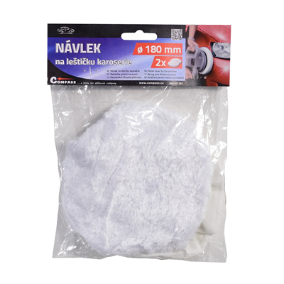 07262 Návleky k leštičce 180mm 2ks