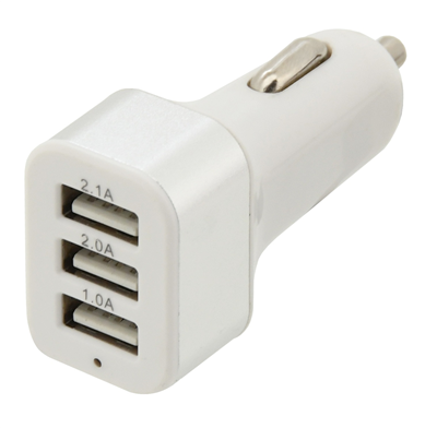 07407 Zástrčka 3xUSB 12-24V 5V/3100mA