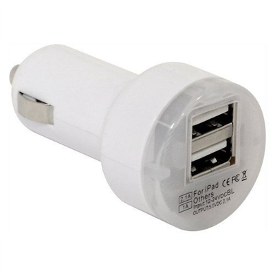 07680 Nabíječka telefonu 12V 2,1A (Iphone 4-8, miniUSB, microUSB, USB-C)