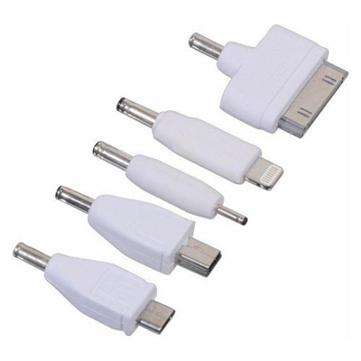 07681 Nabíječka telefonu 230/12V 2,1A (Iphone 4-8, miniUSB, microUSB, USB-C)