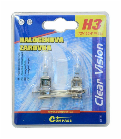 08425 Žárovka 12V  H3  55W Pk22s blister 2ks