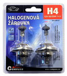 Compass 08427 08427 Žárovka 12V  H4  60/55W P43t blister 2ks