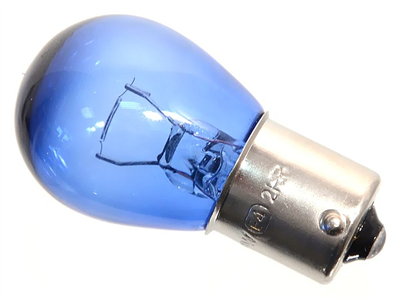 08444 Žárovka 12V  P21W  21W Ba15s BLUE box