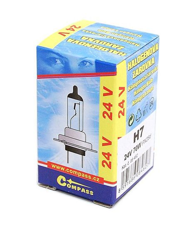 08462 Žárovka 24V  H7  70W PX26d box
