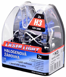 Compass 08563 08563 Žárovka 12V  H3  55W Pk22s WHITE LASER  2ks