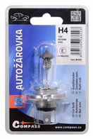 Compass 08600 08600 Žárovka 12V  H4  60/55W P43t blister 1ks