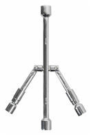 Compass 09413 09413 Klíč na kola 17-19/21-23 mm TÜV, GS skládací