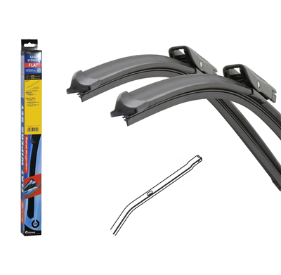 10725 Stěrače FLAT SET (BOLT) 480+330mm