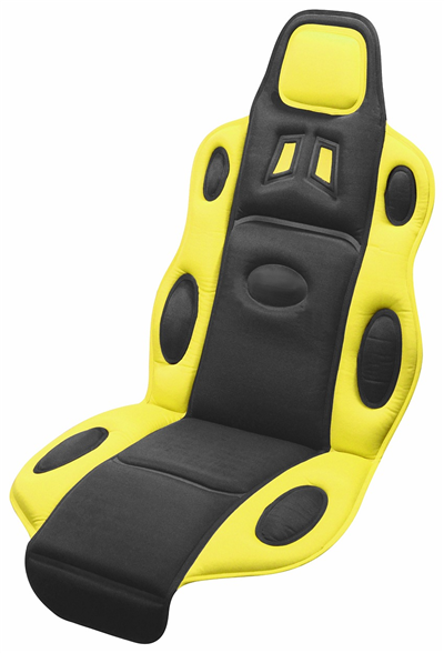 31653 Potah sedadla RACE černo-žlutý