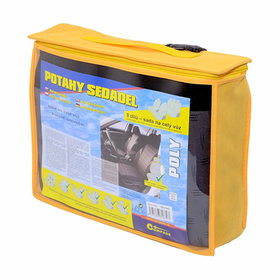 31679 Potahy sedadel sada 9ks POLY šedé AIRBAG