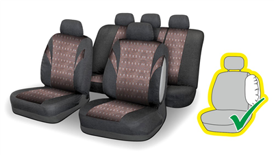 31684 Potahy sedadel sada 9ks JACK  I. AIRBAG